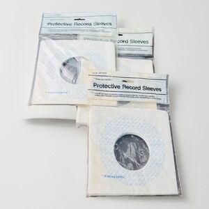 VTG 7" Vinyl Record Sleeves Jackets Radio Shack Realistic 142-42A, 3 PACKS of 20